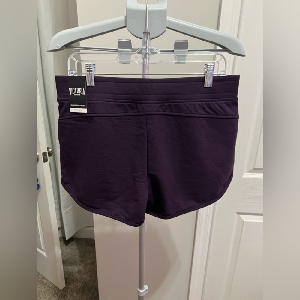 Victoria Secret Sport Medium Rise Drawstring Ruffle Shorts Size Medium N… - Picture 10 of 14